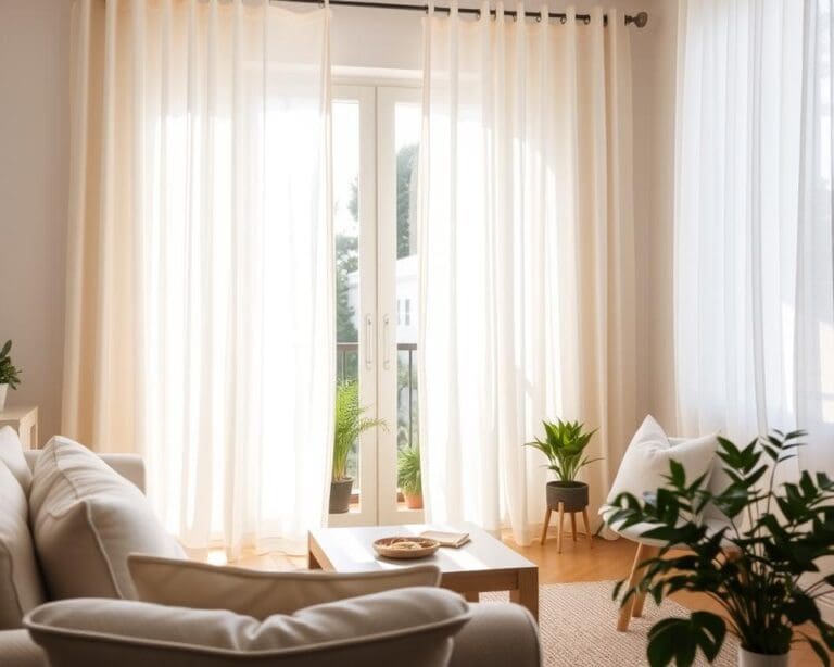 Warum verbessern leichte Vorhänge die Raumwirkung?