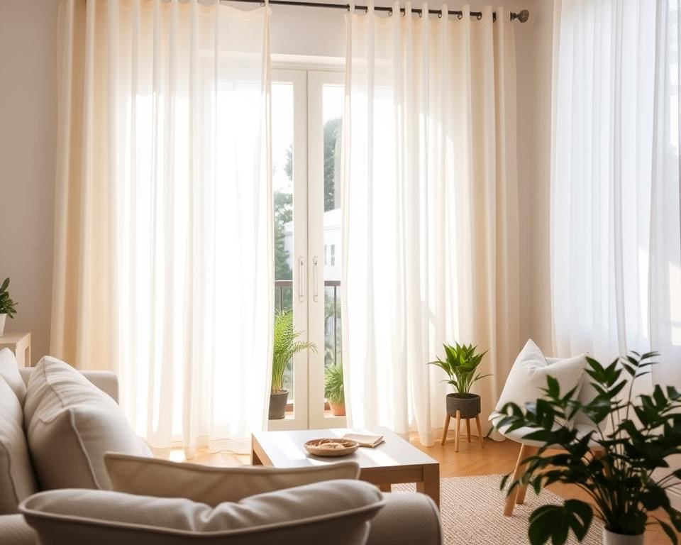 Warum verbessern leichte Vorhänge die Raumwirkung?