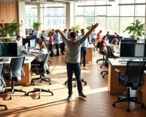 Wie bleibst du beweglich trotz Bürojob?