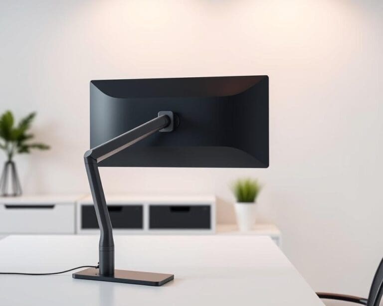 Wie unterstützt ein ergonomischer Monitorarm die Haltung?