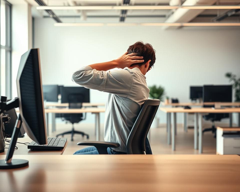 Wie verhinderst du Rückenbeschwerden am Arbeitsplatz?