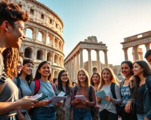 Warum zieht Rom Schülergruppen an?