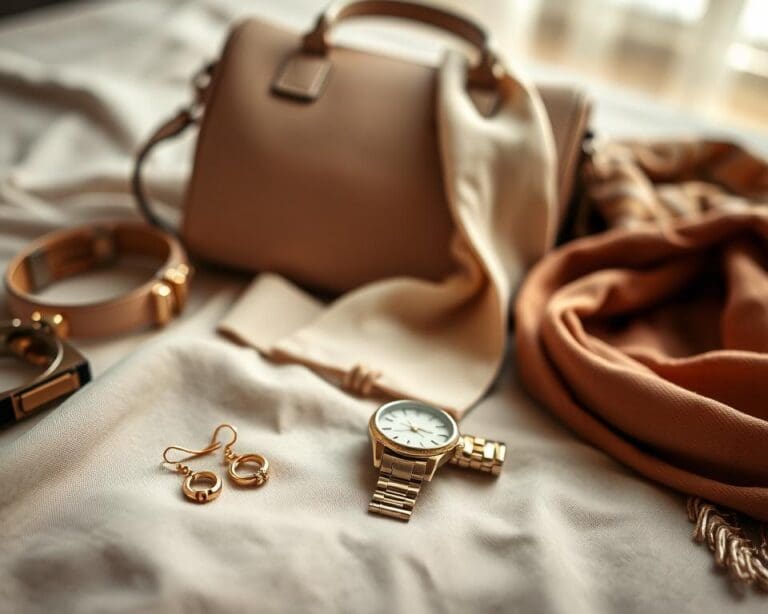 Wie kombiniert man Accessoires ohne Überladung?