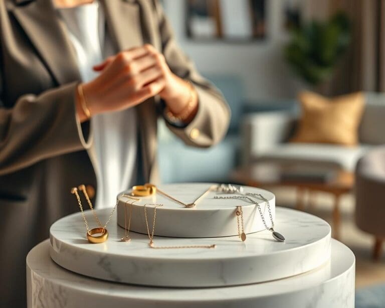 Wie stylt man Schmuck modern und dezent?