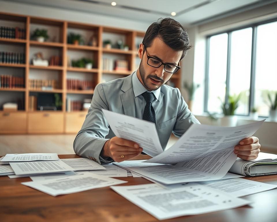 Wie unterstützt ein Firmenjurist komplexe Verträge?