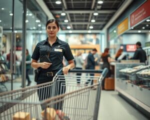 Wie unterstützt ein Sicherheitsdienst Stores?
