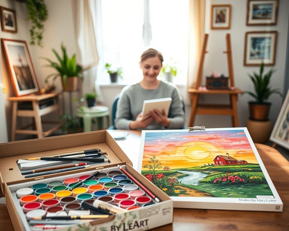 Warum ist Malen nach Zahlen mit LiebeArt eine Geschenkidee?