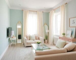 Welche Farben vergrößern kleine Räume optisch?