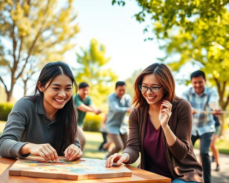 Wie fördern kooperative Spiele Teamgeist?