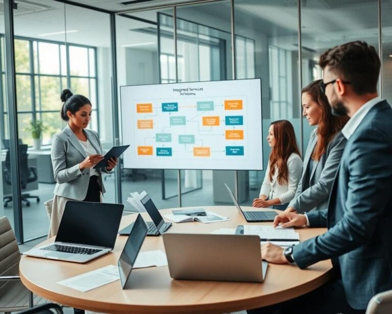 Wie integrieren Unternehmen externe Dienstleistungen effektiv?