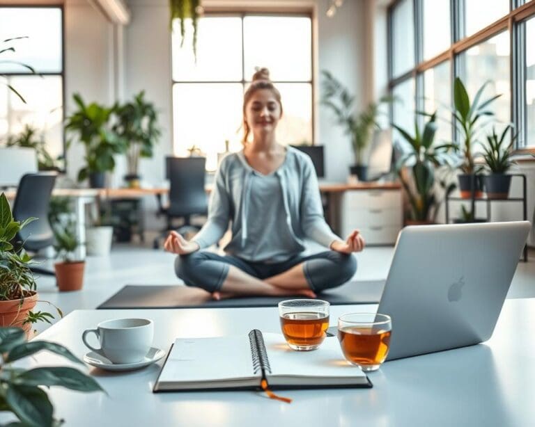 Wie integrierst du Pflege in stressige Tage?