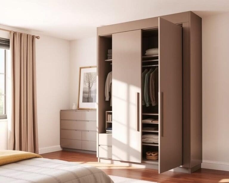 Warum sind Einbauschränke platzsparend?