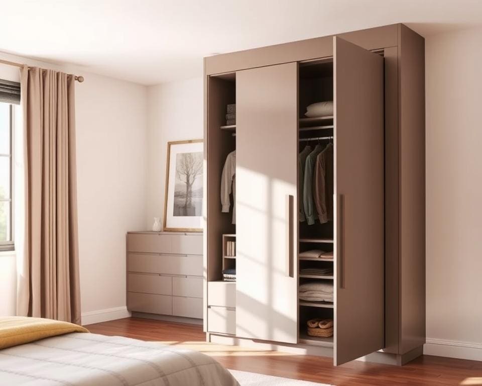 Warum sind Einbauschränke platzsparend?