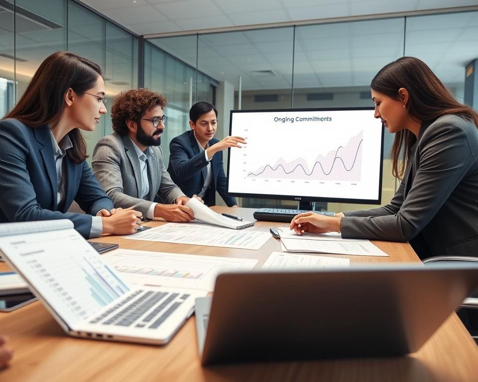 Wie beeinflussen laufende Verpflichtungen das Budget?