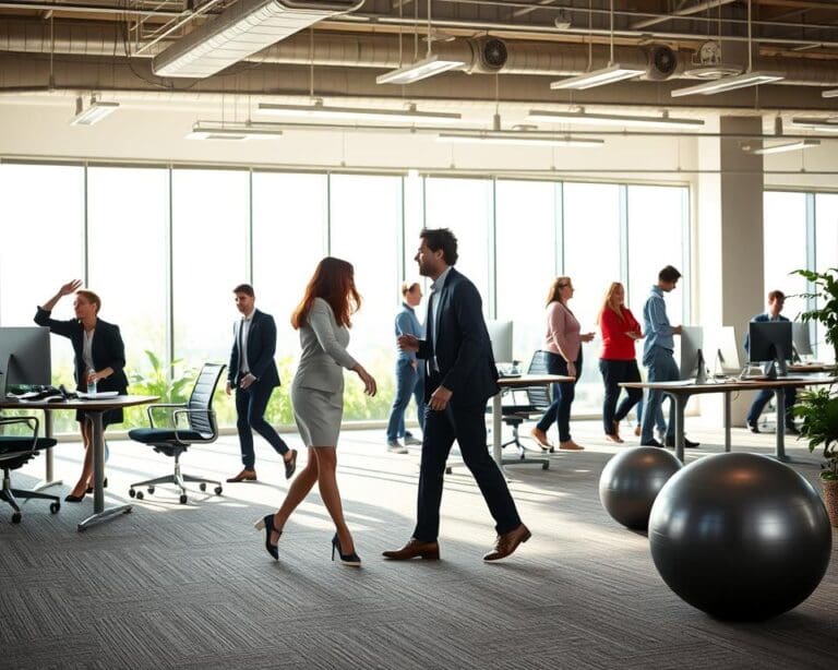 Wie unterstützt Bewegung den Alltag im Büro?