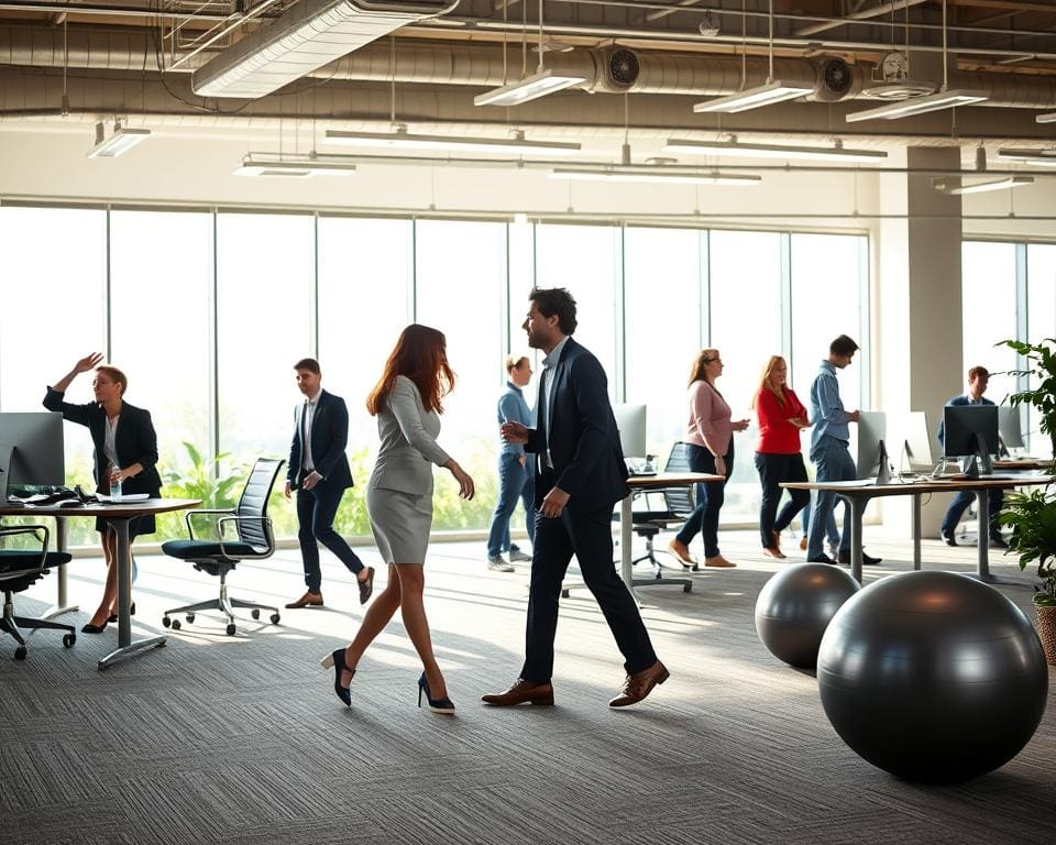 Wie unterstützt Bewegung den Alltag im Büro?