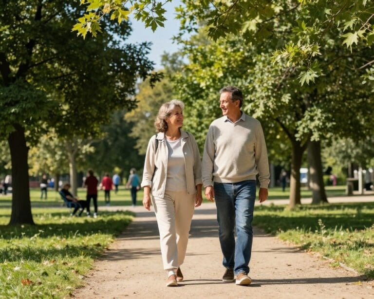 Was sind Vorteile von regelmäßigen Spaziergängen?