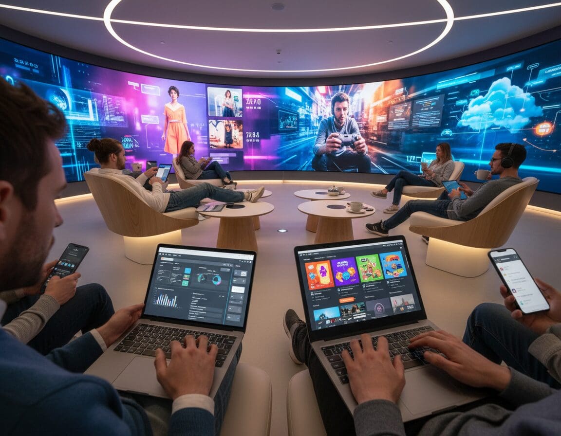 digitalen Konsumbereich