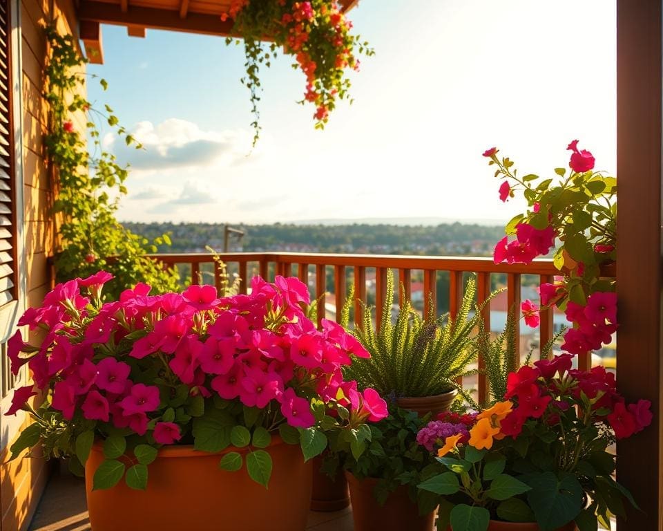 Balkon Pflanzen Blumen