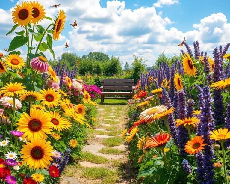 Blumen Sommer Garten