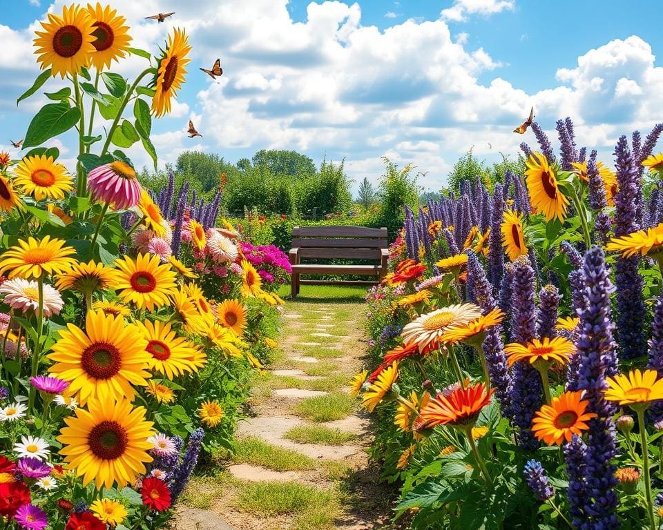 Blumen Sommer Garten