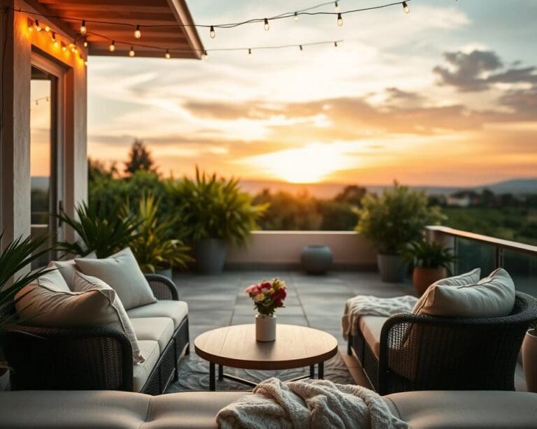 Lounge Ecke Terrasse