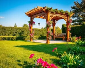 Pergola im Garten
