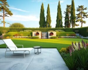 moderne Gartengestaltung