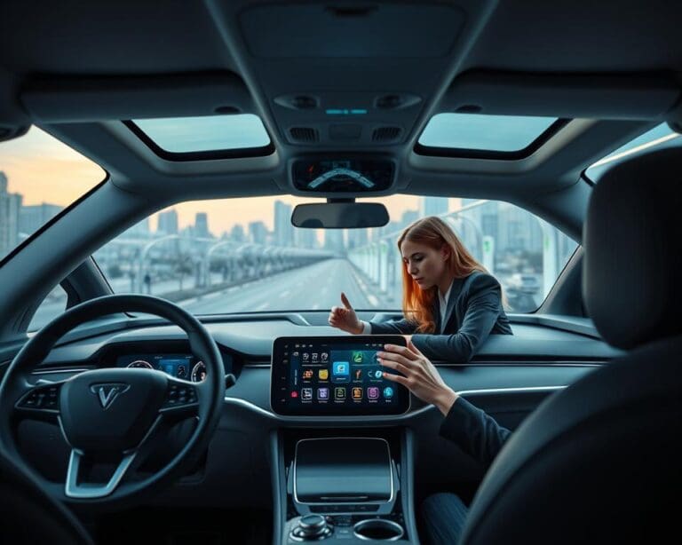 Technologie moderne Autos