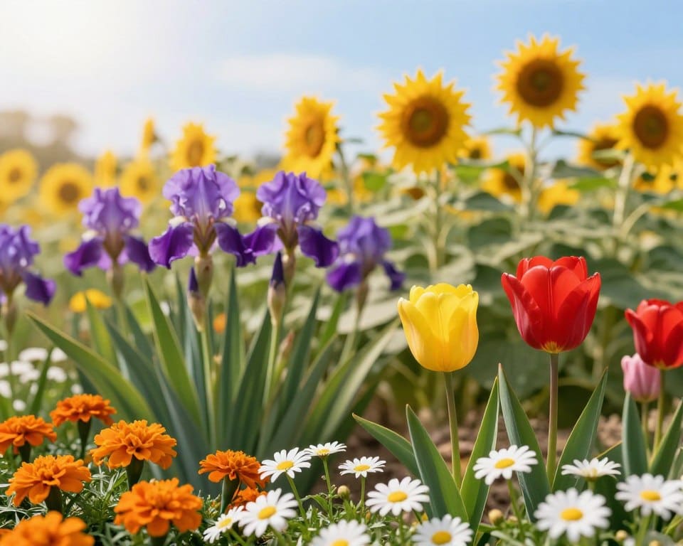 Blumen für den Garten