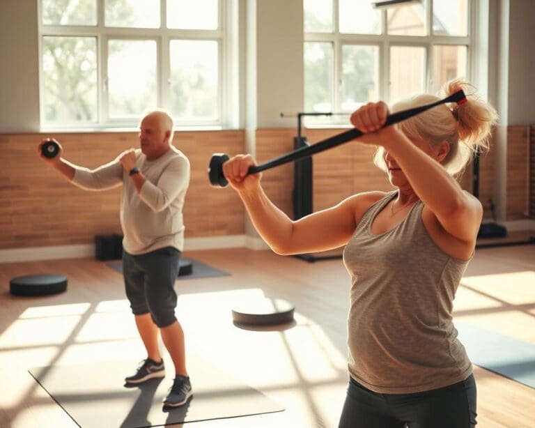 Muskeltraining im Alter