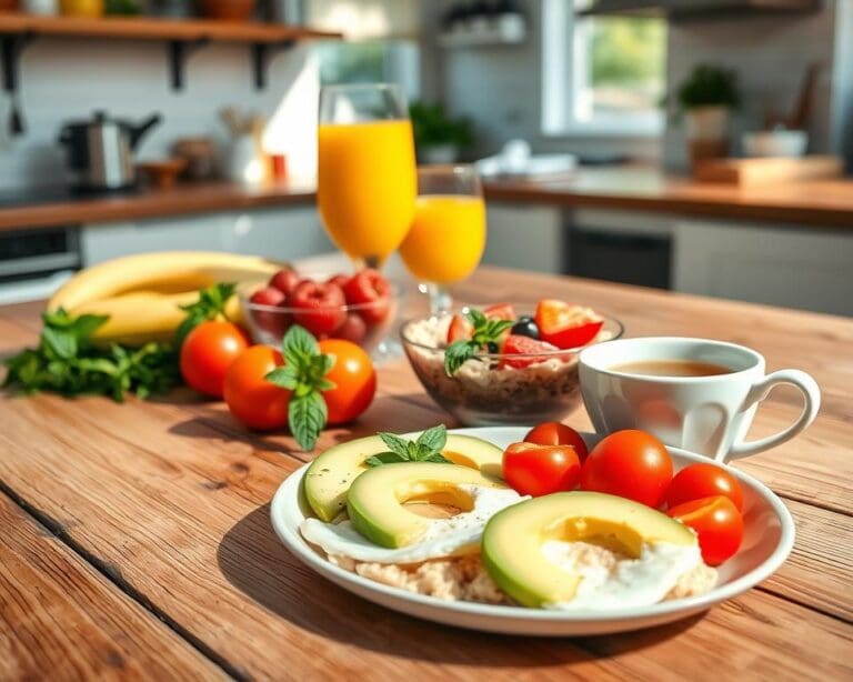 gesundes Frühstück