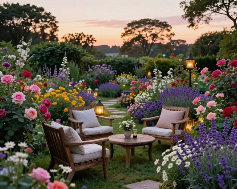 Sommerabend im Garten